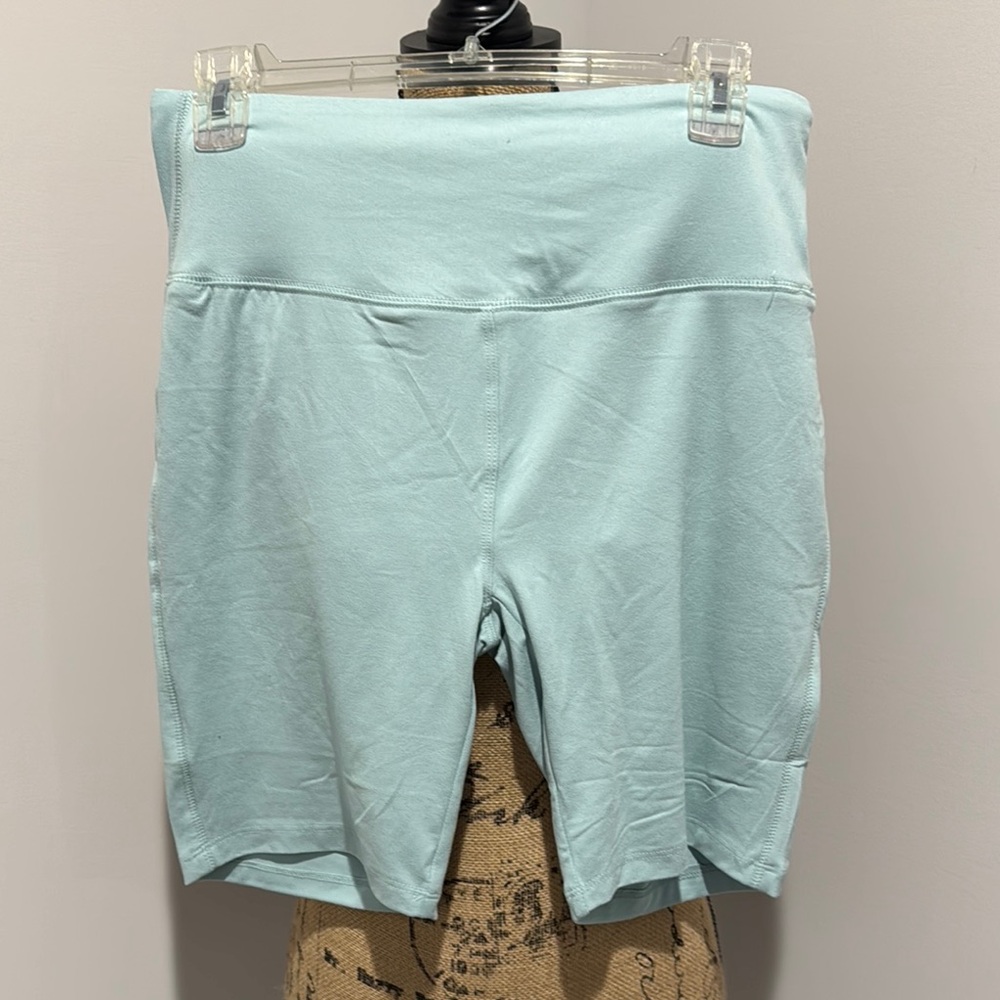 Zenana Outfitters Women's Light Green Bike Shorts